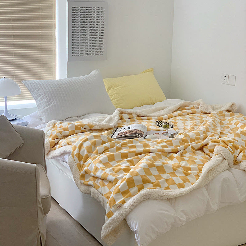 Plaid Blanket Checkered Autumn