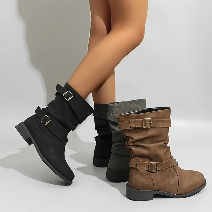 Katlyn Comfortable Ankle Boots, view 4 - Elena Harper