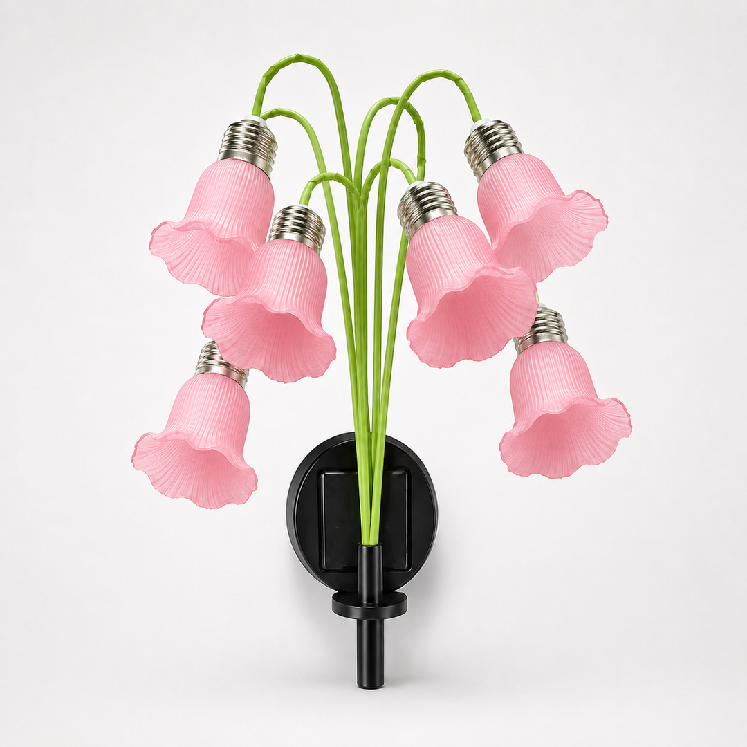 Bloomvale Solar Tulip Garden Path Lights - Elena Harper