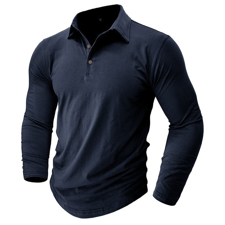Travis Owen | Stylish Premium Long-Sleeve Polo