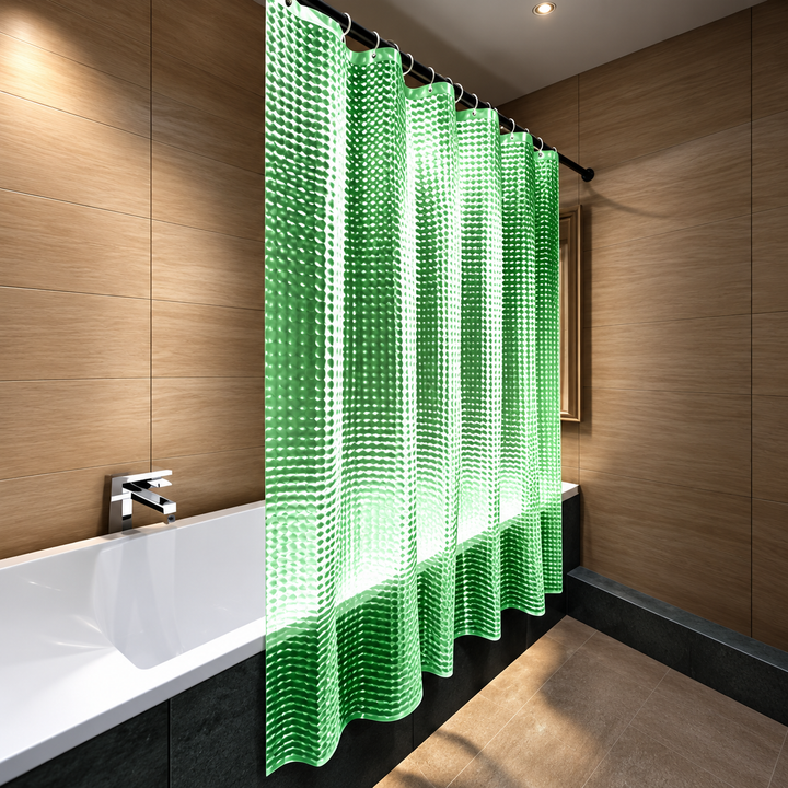 Dryhaven 3D Embossed Shower Curtain - Elena Harper
