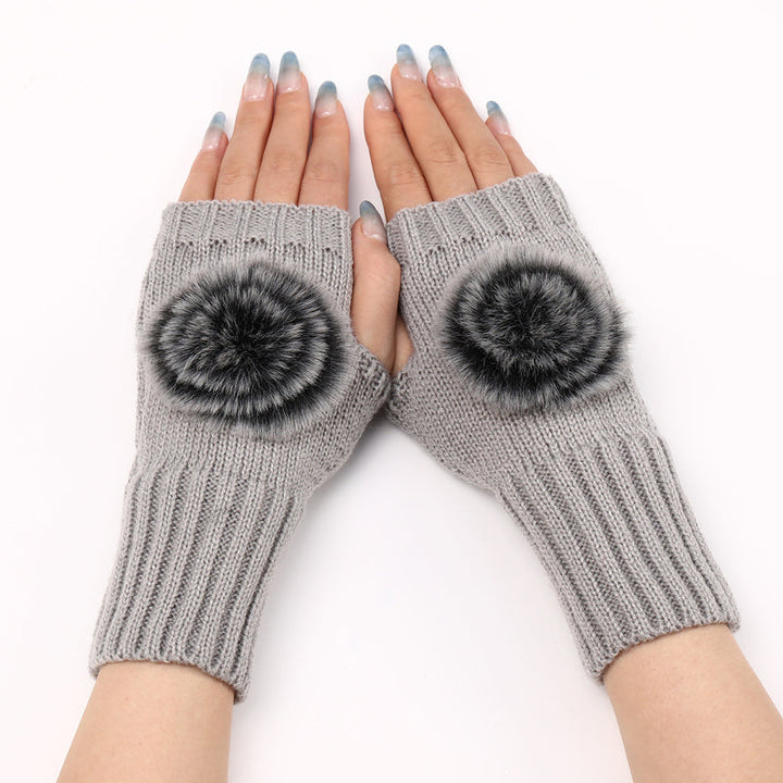 Warm Solid Color Gloves