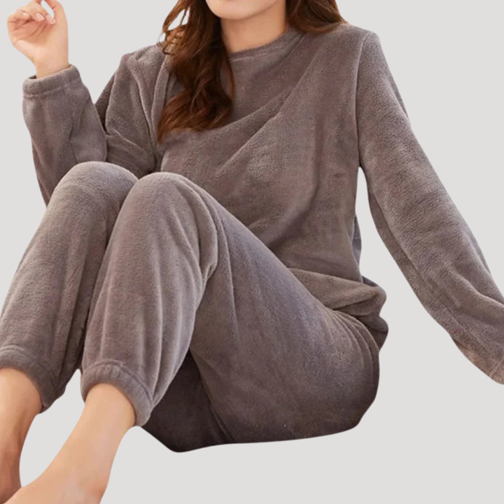 Casual Women's Set Long Sleeve Top and Joggers