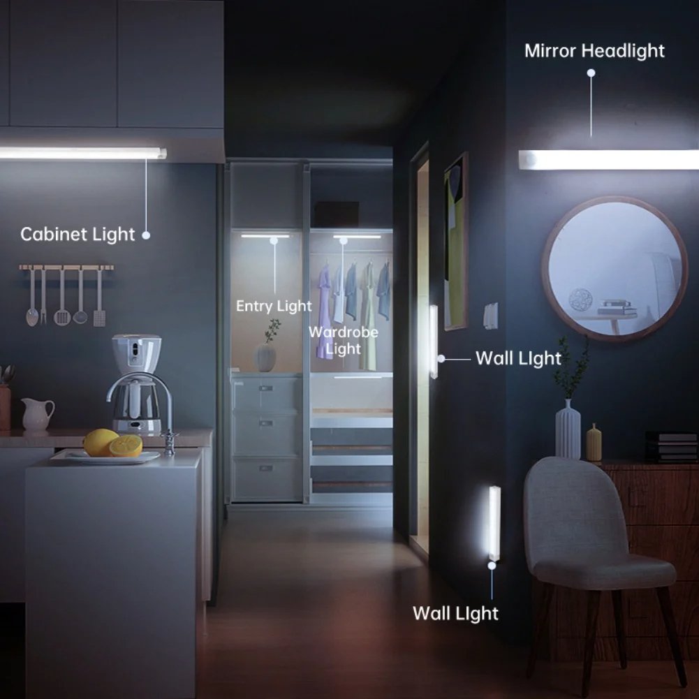 GlowMag™ - Tool-Free Smart Sensor Magnet USB Rechargeable LED Lights