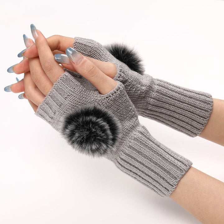 Warm Solid Color Gloves