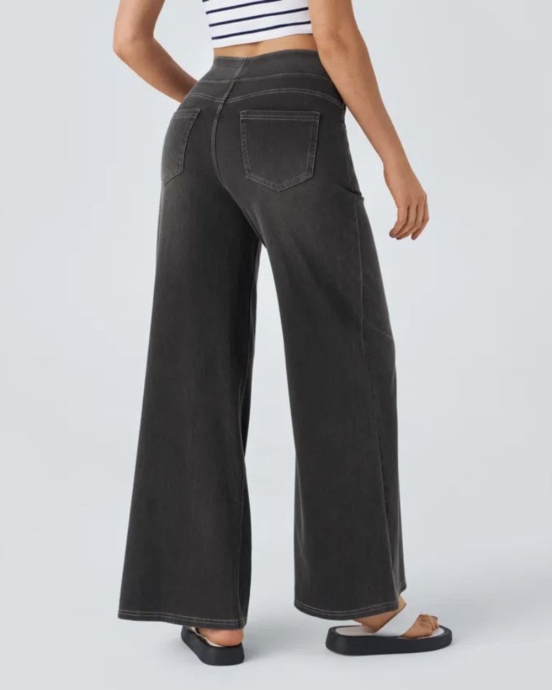 Ainsley - Comfortable Wide-Leg Jeans