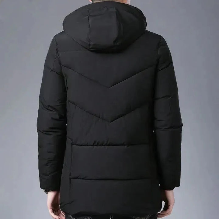 Casper Men's Cotton Padded Coat, view 4 - Elena Harper