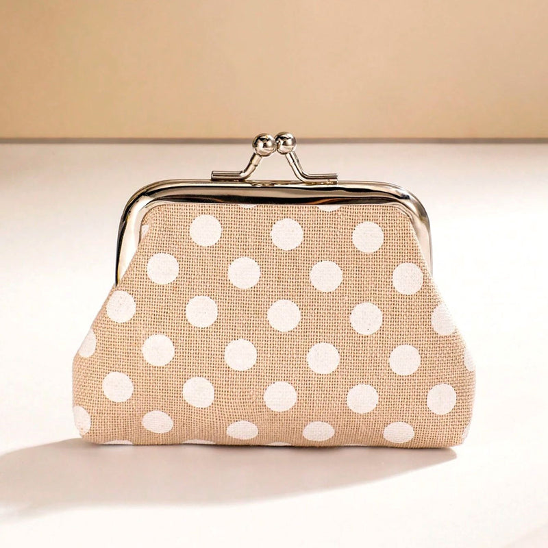 Casual Polka Dot Wallet