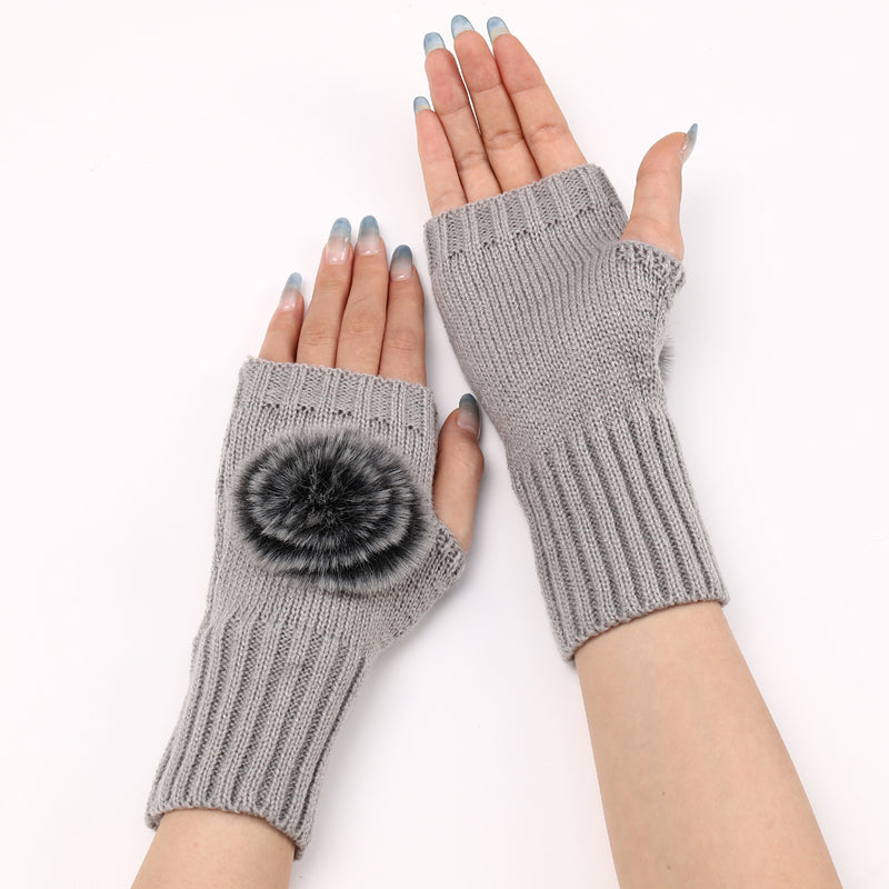 Warm Solid Color Gloves