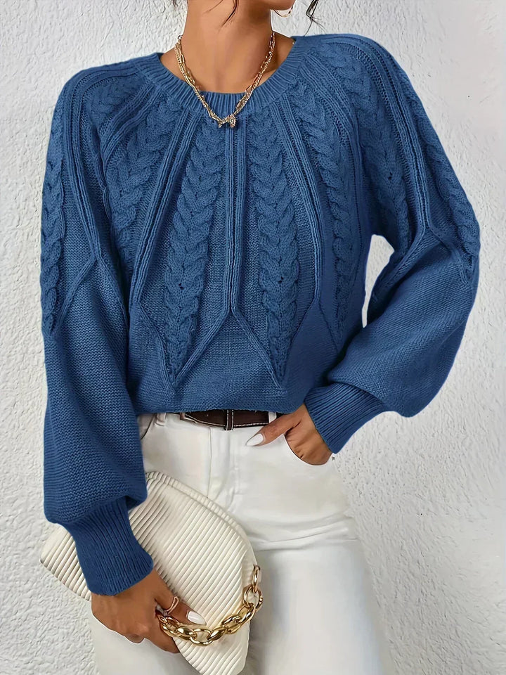 BRIONA Classic Comfort Sweater - Elena Harper