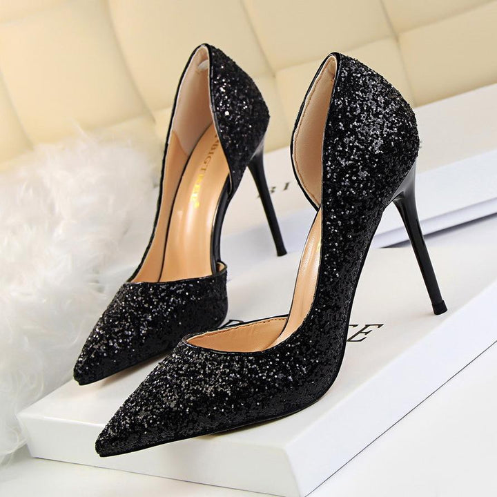 Women's Elegant Glittering Stiletto Heels
