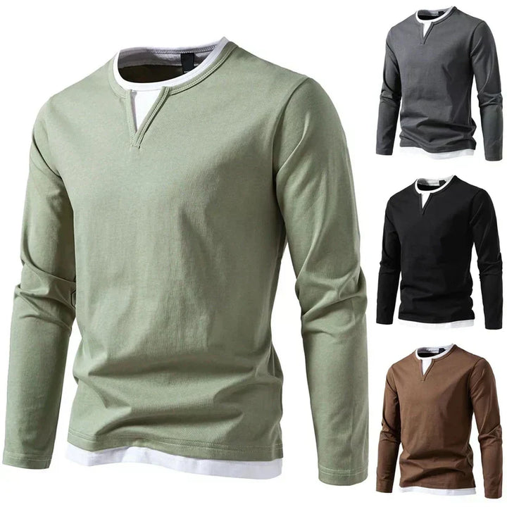 ELENA HARPER™  |  V-NECK SHIRT FOR MEN