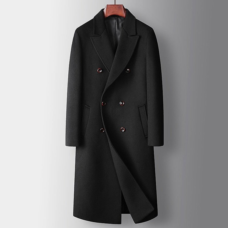 Felix | Elegant and Warm Double-Breasted Trench Coat