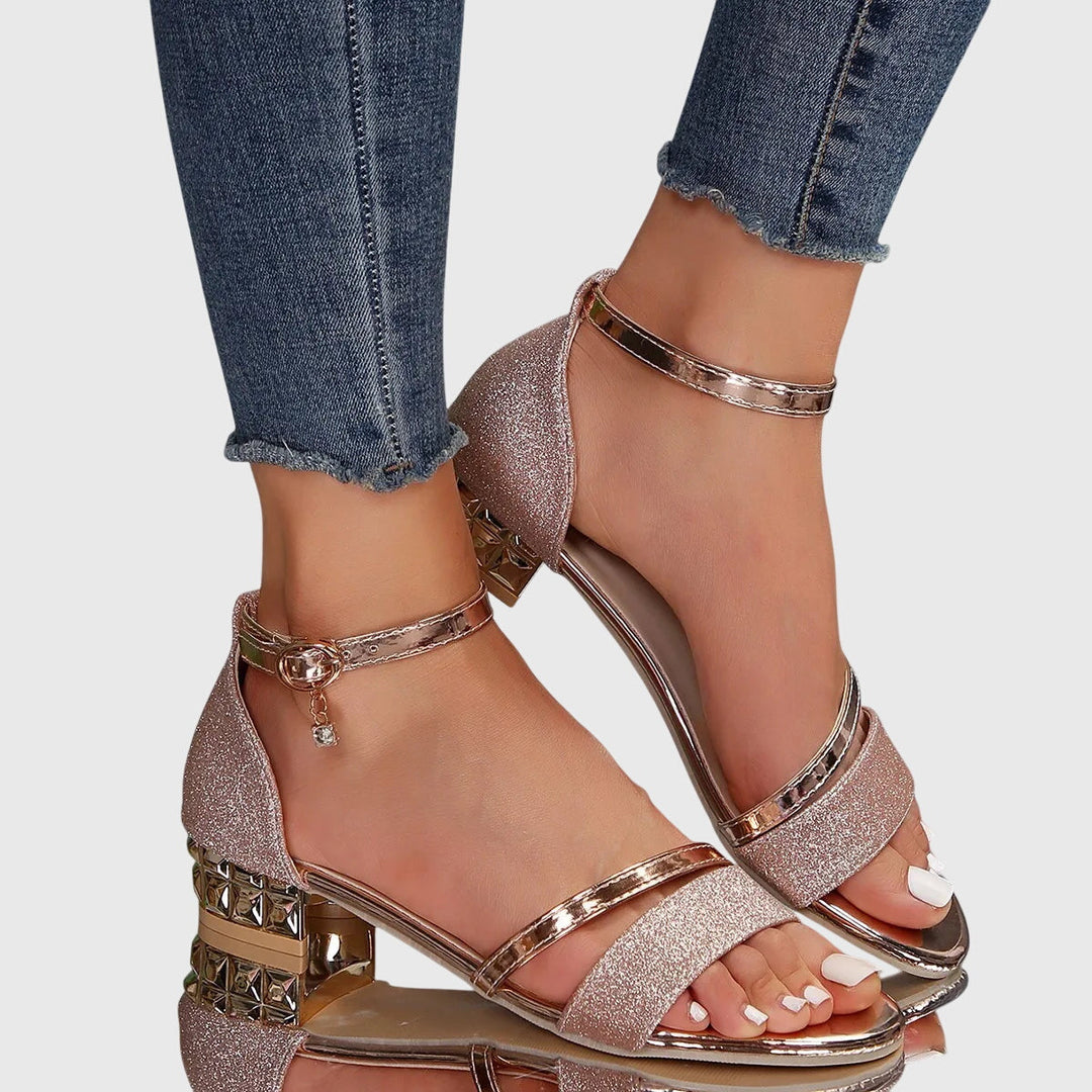 Alison Orthopedic Heeled Sandals - Elena Harper