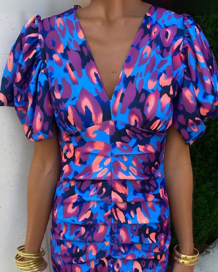 DALINE Stylish and Vibrant Dress - Elena Harper