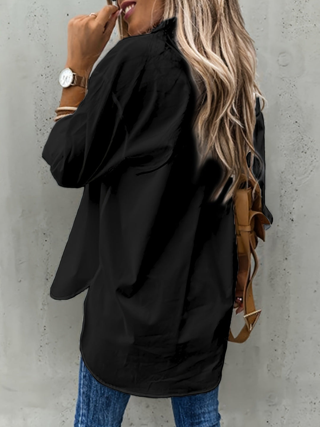 CHIC LONG-SLEEVED SHIRT FOR WOMEN