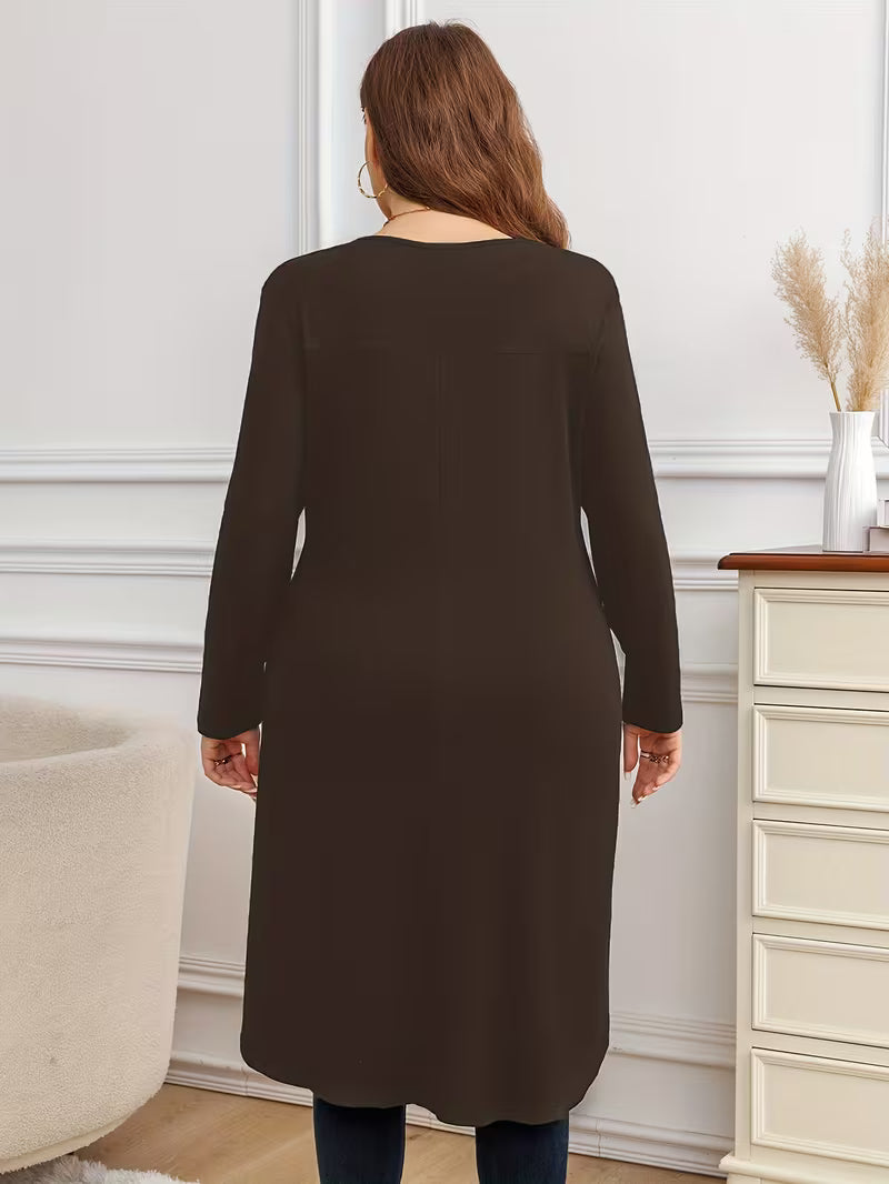 Neasa Elegant Long Sleeve T-Shirt - Elena Harper