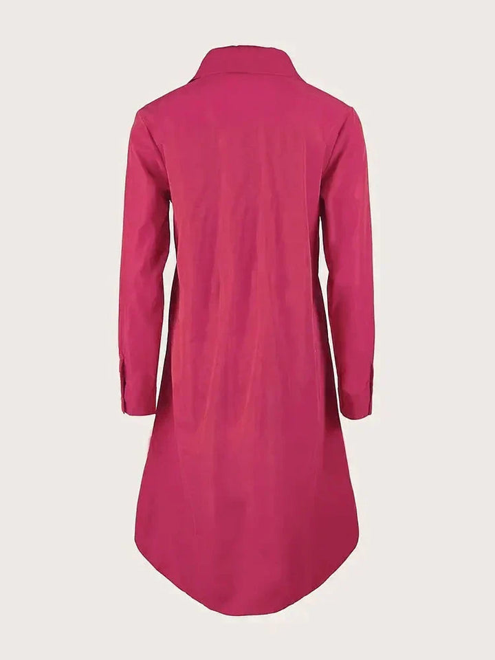 AMY – MODERN CHIC SHIRT DRESS