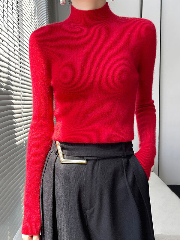 Adriana Soft Knit Turtleneck Sweater - Elena Harper