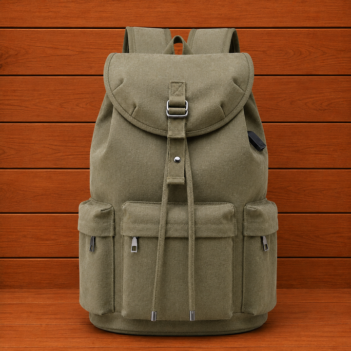 Adventure Canvas Backpack - Elena Harper