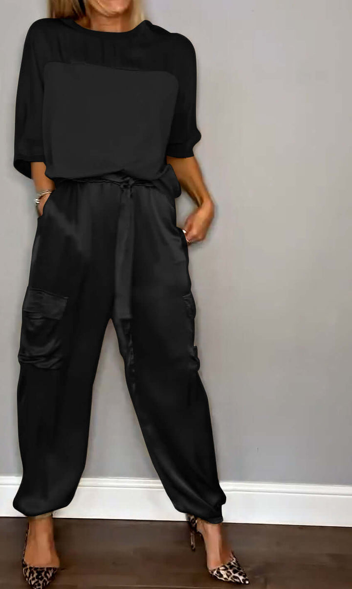 Women's Soft Two-Piece Loungewear Set