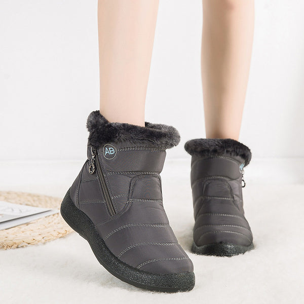 Ginia Warm Waterproof Ankle Boots, view 10 - Elena Harper