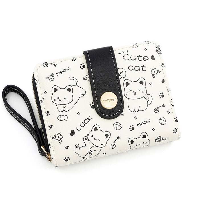 Cat Print Wallet
