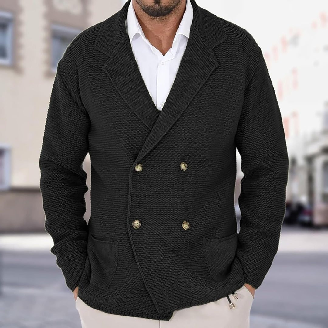 ELENA HARPER™  |  ELEGANT WOOL CARDIGAN FOR MEN