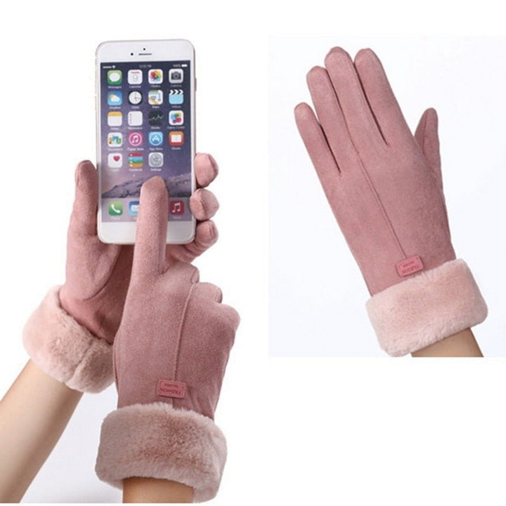 Eleonora | Luxurious and Warm Suede Gloves