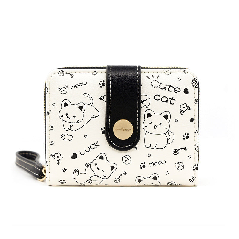 Cat Print Wallet