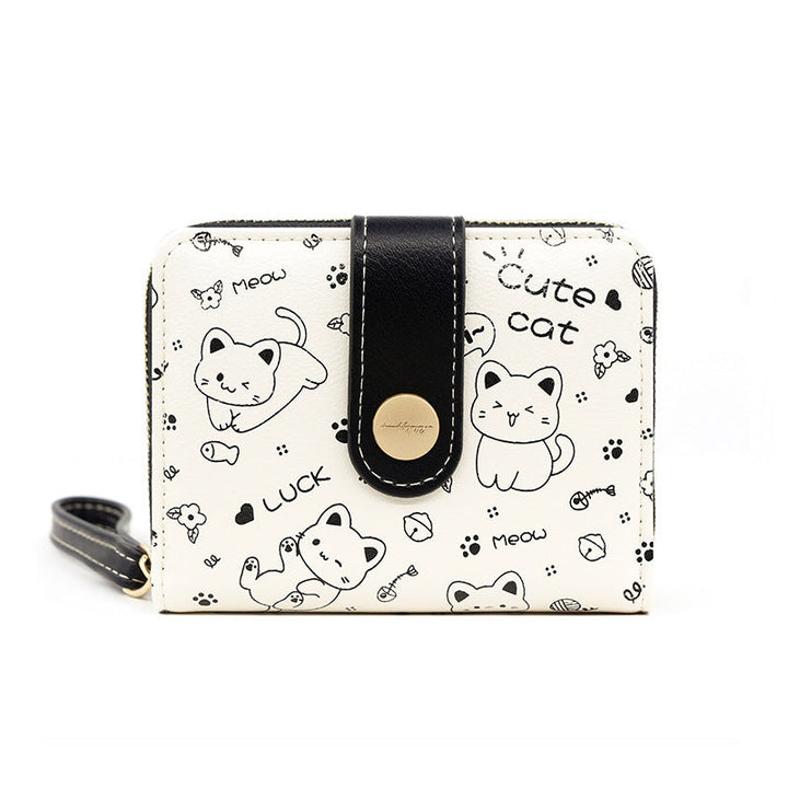 Cat Print Wallet