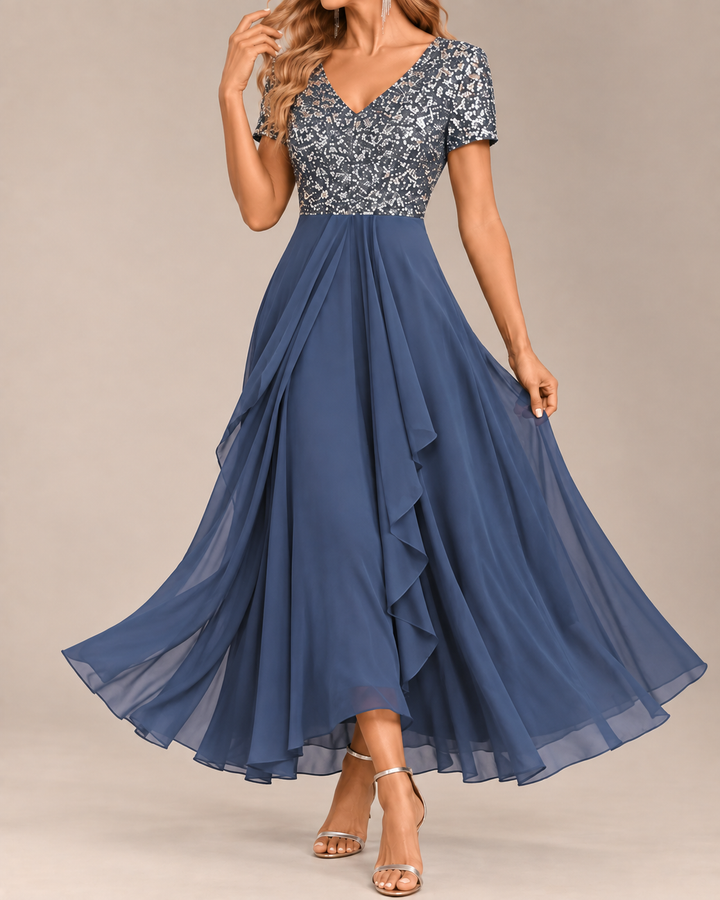Lova™ | Elegant Sequin Jumpsuit Dress