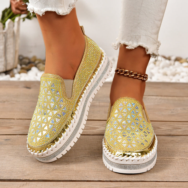 Nerissa Sparkling Everyday Shoes with Comfortable Fit, view 9 - Elena Harper