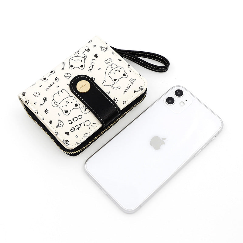 Cat Print Wallet