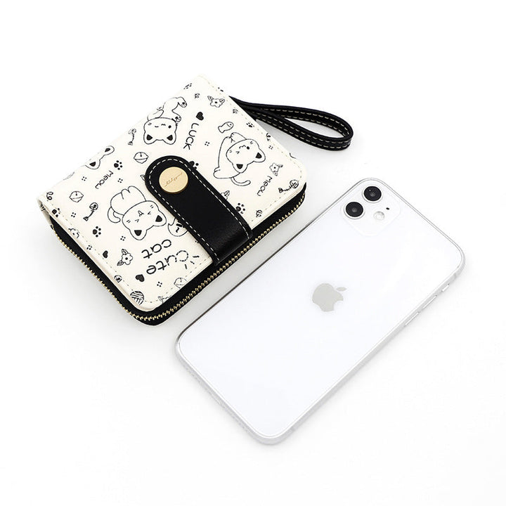 Cat Print Wallet