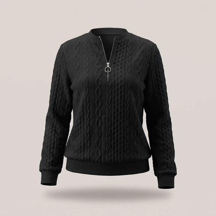 Emily | Casual and Comfortable Women's Zip-Up Sweater