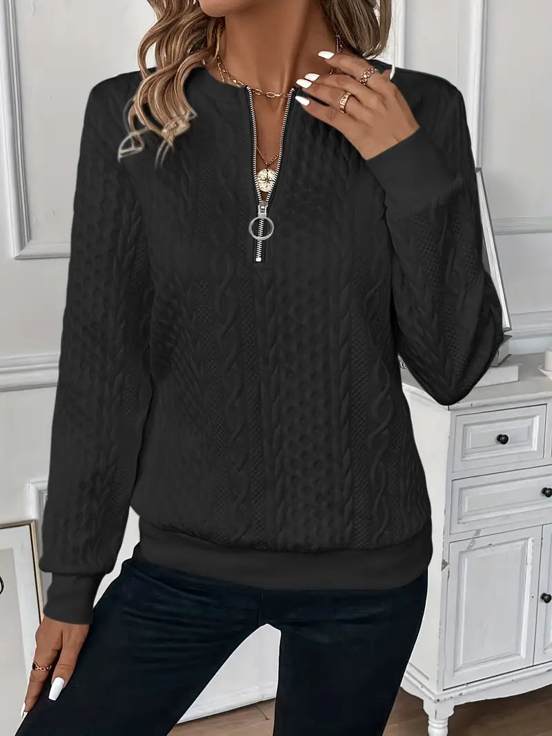 Herald | Elegant Jumper with Zip