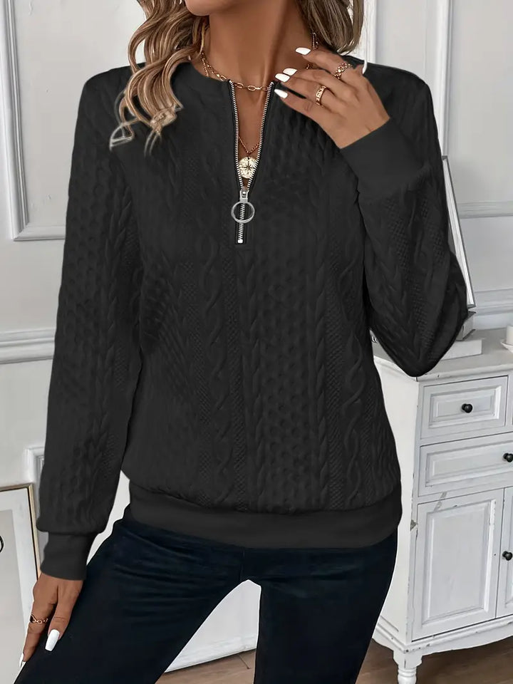 Herald | Elegant Jumper with Zip
