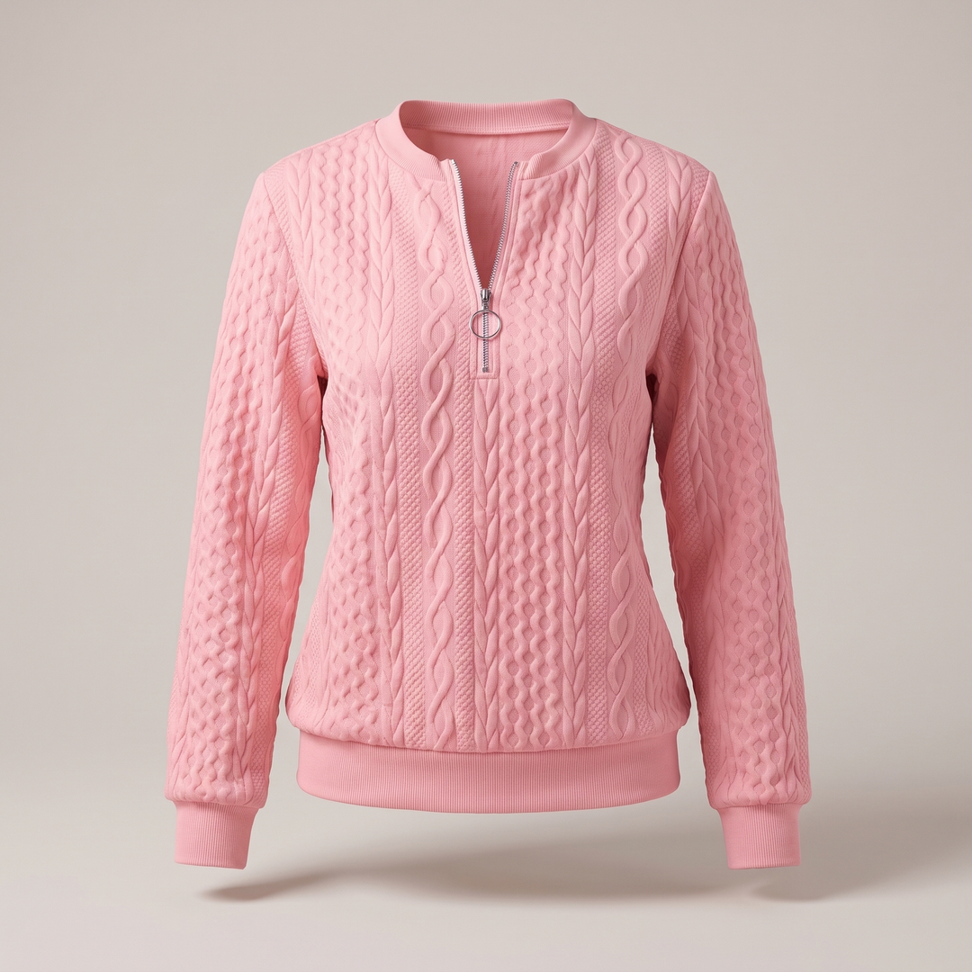 Emily | Casual and Comfortable Women's Zip-Up Sweater