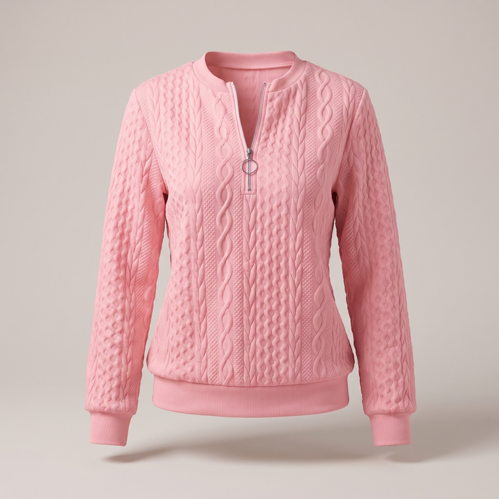Emily | Casual and Comfortable Women's Zip-Up Sweater