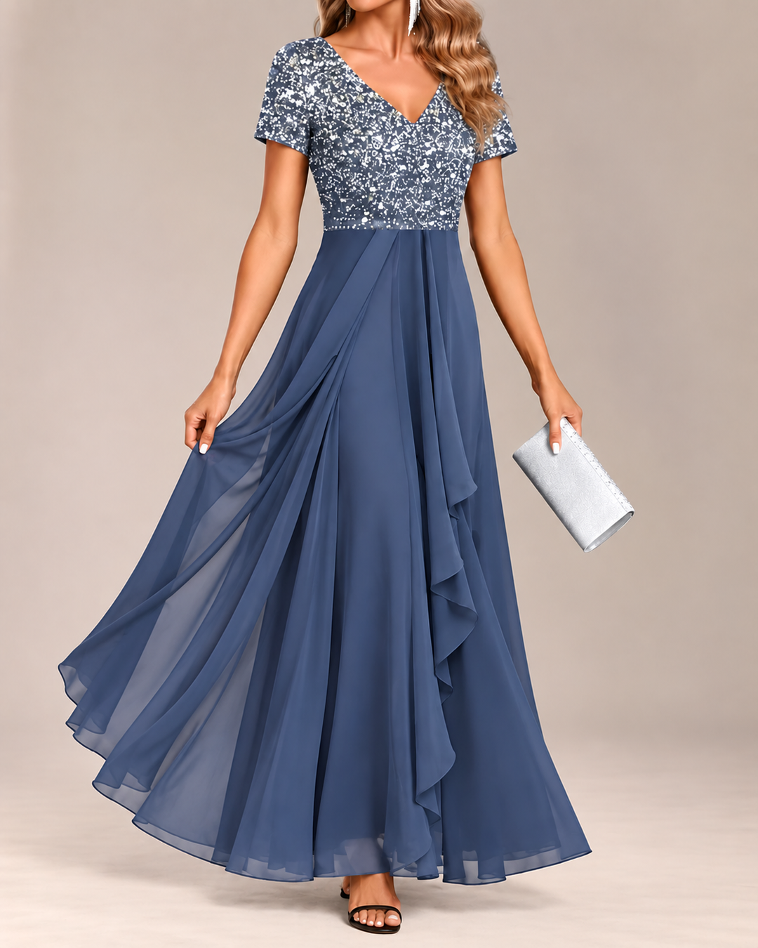 Lova™ | Elegant Sequin Jumpsuit Dress