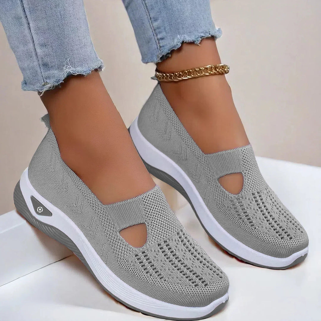 Einara Breathable Non-Slip Shoes, view 3 - Elena Harper