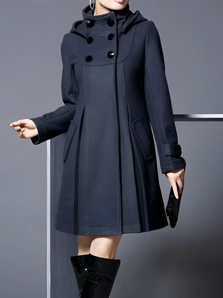 Solveig™ | Elegant Women's Coat with Hood