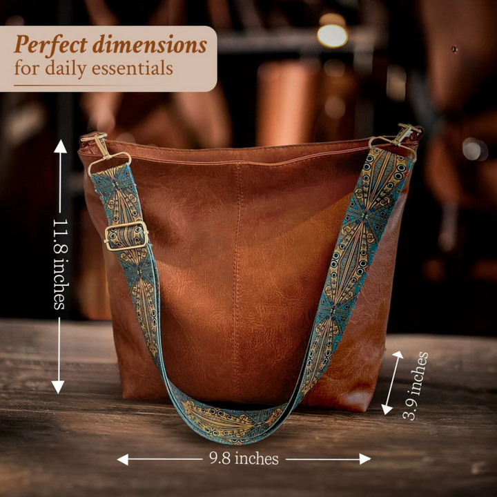 Chelsey’s Vintage Charm Shoulder Bag - Elena Harper