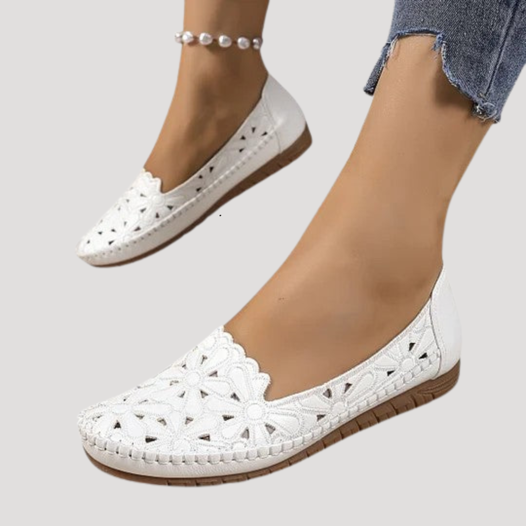 Casual Openwork Flat Shoes for Women