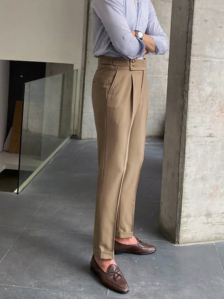 Moritz Vintage Tailored Pants, view 5 - Elena Harper
