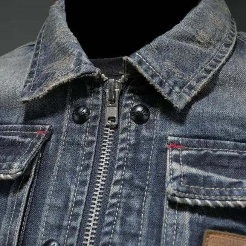 Albert / Classic Denim Jacket - Elena Harper