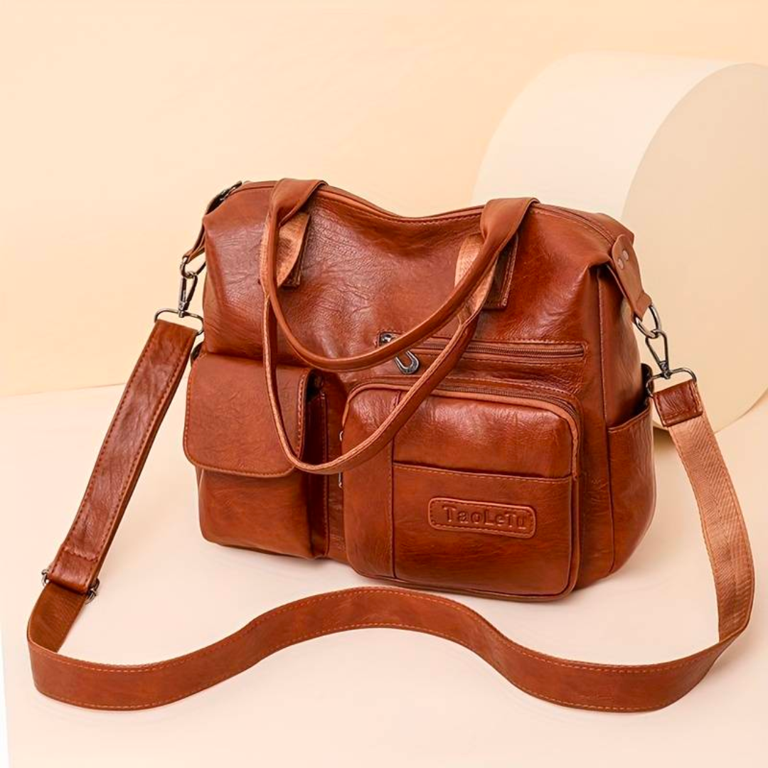 Anneke - Elegant Leather Crossbody Bag