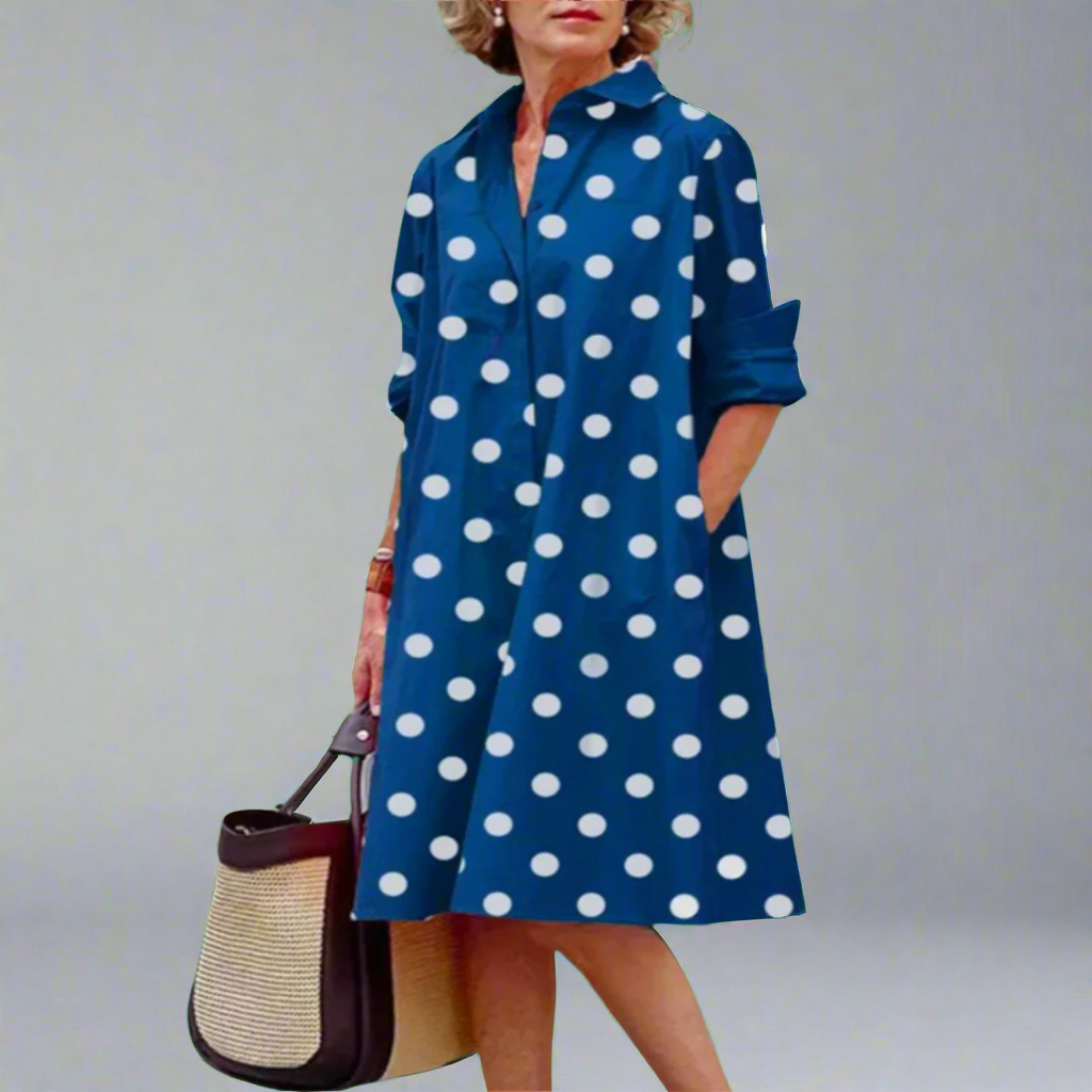 Hartley | Casual Dot Print Dress