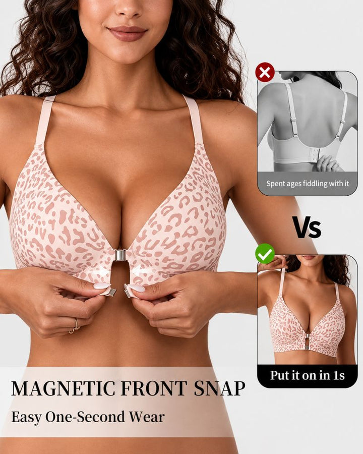 JellyForma™ Magnetic Front Closure Wirefree Support Bra